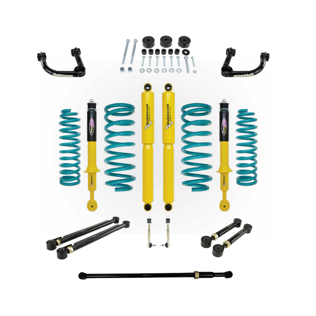 KIT DE SUSPENSIÓN DOBINSONS TOYOTA PRADO 150 2010+ 3" AMORTIGUADORES TWIN TUBE
