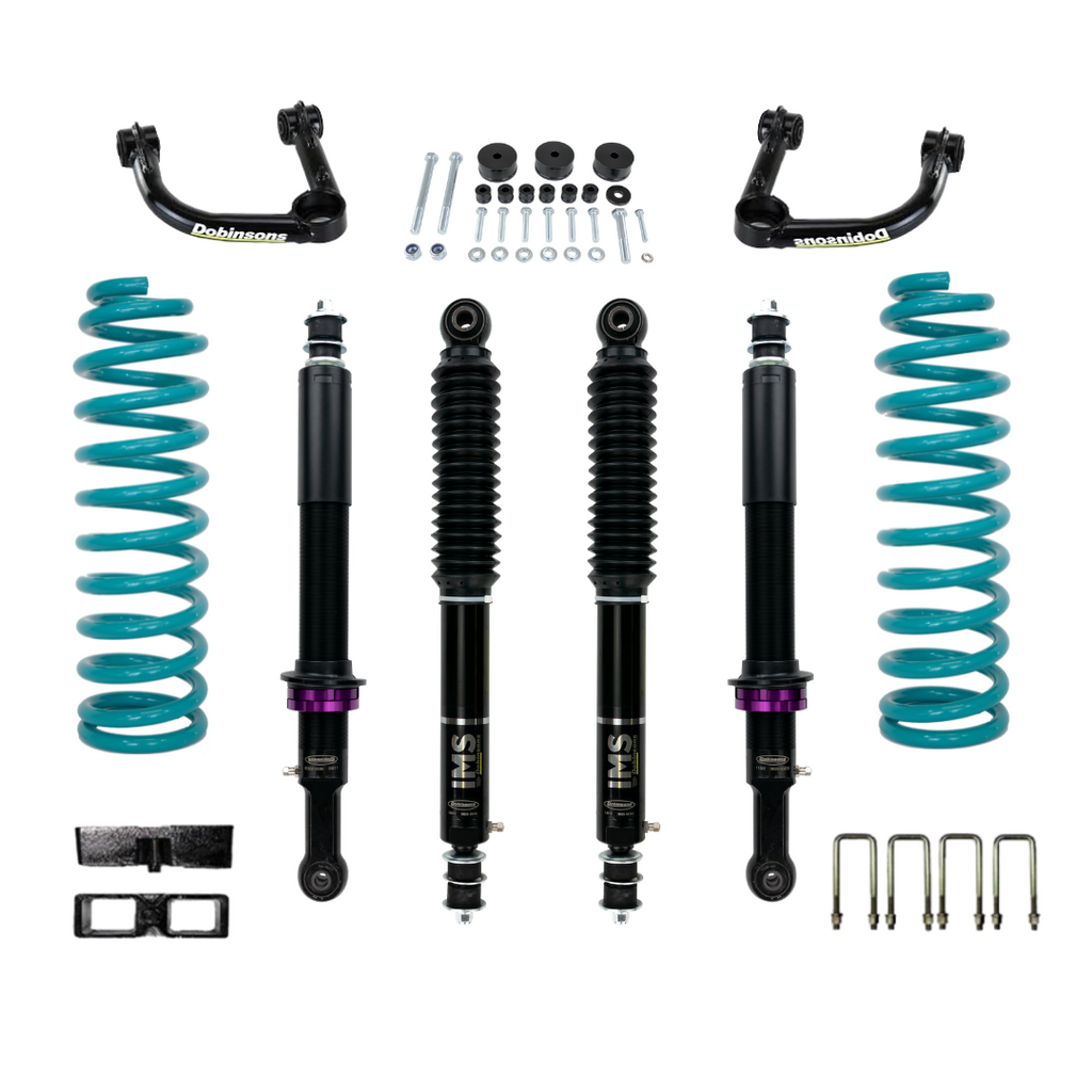 KIT DE SUSPENSIÓN QUICK RIDE DOBINSONS TOYOTA HILUX 2005-2015 3" AMORTIGUADORES IMS