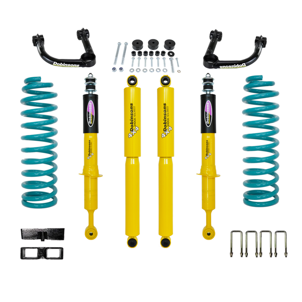 KIT DE SUSPENSIÓN QUICK RIDE DOBINSONS TOYOTA TACOMA 2005-2015 3" AMORTIGUADORES TWIN TUBE