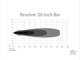 BARRA LED RIGID REVOLVE 20" DRL AMBAR