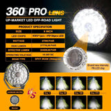 PAR AUXBEAM REDONDO 9" 270W PRO SERIES