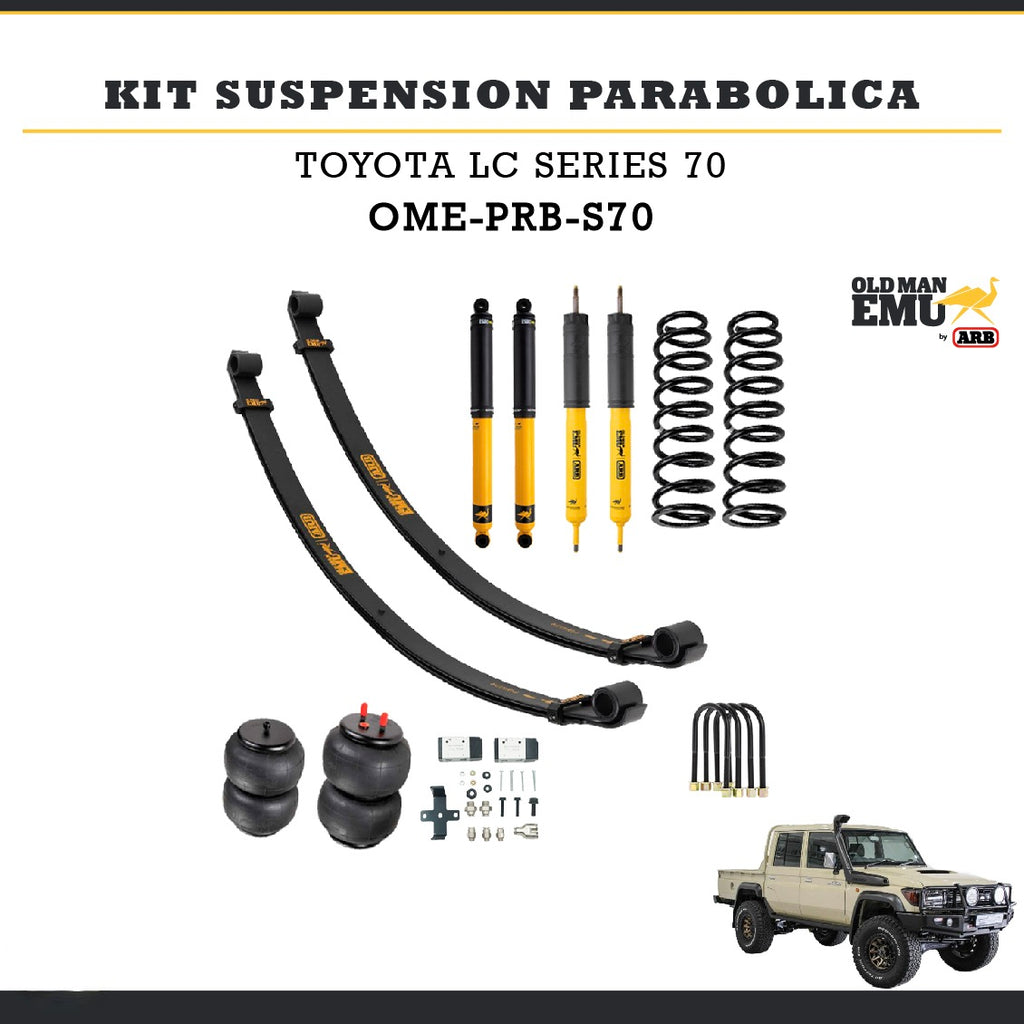 Kit Suspensión Parabolica Toyota Land Cruiser Series 70 ARB
