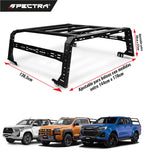 Bed Rack alto para batea de pick-up (para montaje de tienda de campaña)