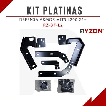 Kit Platinas Defensa Armor Mitsubishi L200 2024+ Ryzon