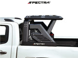 Roll bar universal negro con canasta
