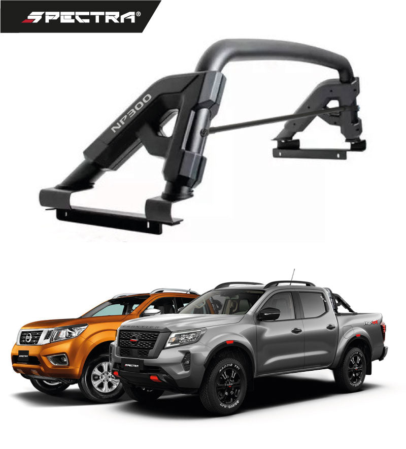 Roll bar negro Nissan NP300 (2015+)
