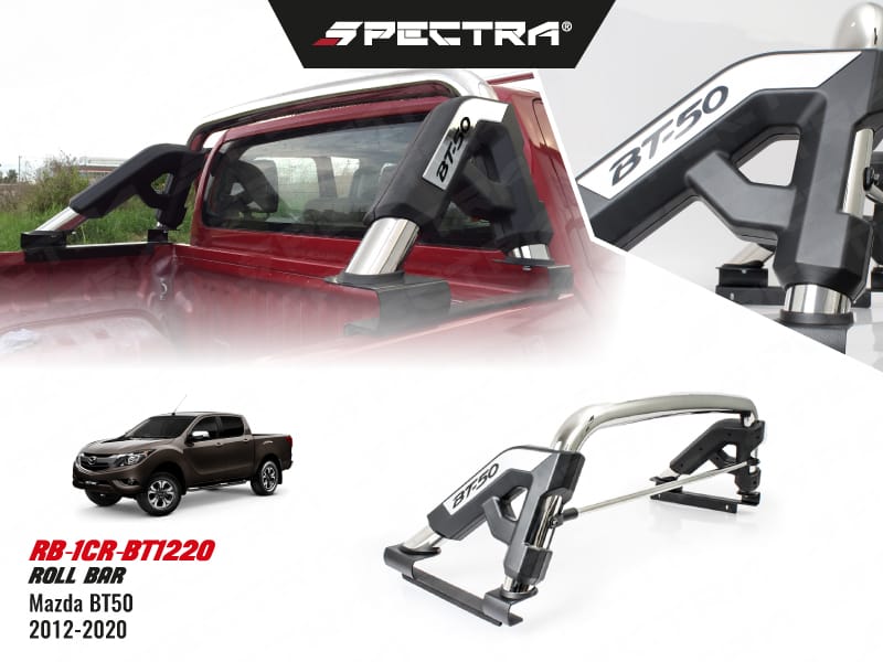 Roll bar cromado para Mazda BT50 (2012-2020)