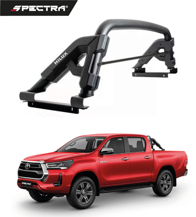 Roll bar negro Toyota Hilux (2015+)
