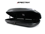 Baúl portaequipajes 450 L negro mate