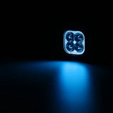 PAR CUBOS AUXBEAM 3" COLOR PLAY 116W COMBO