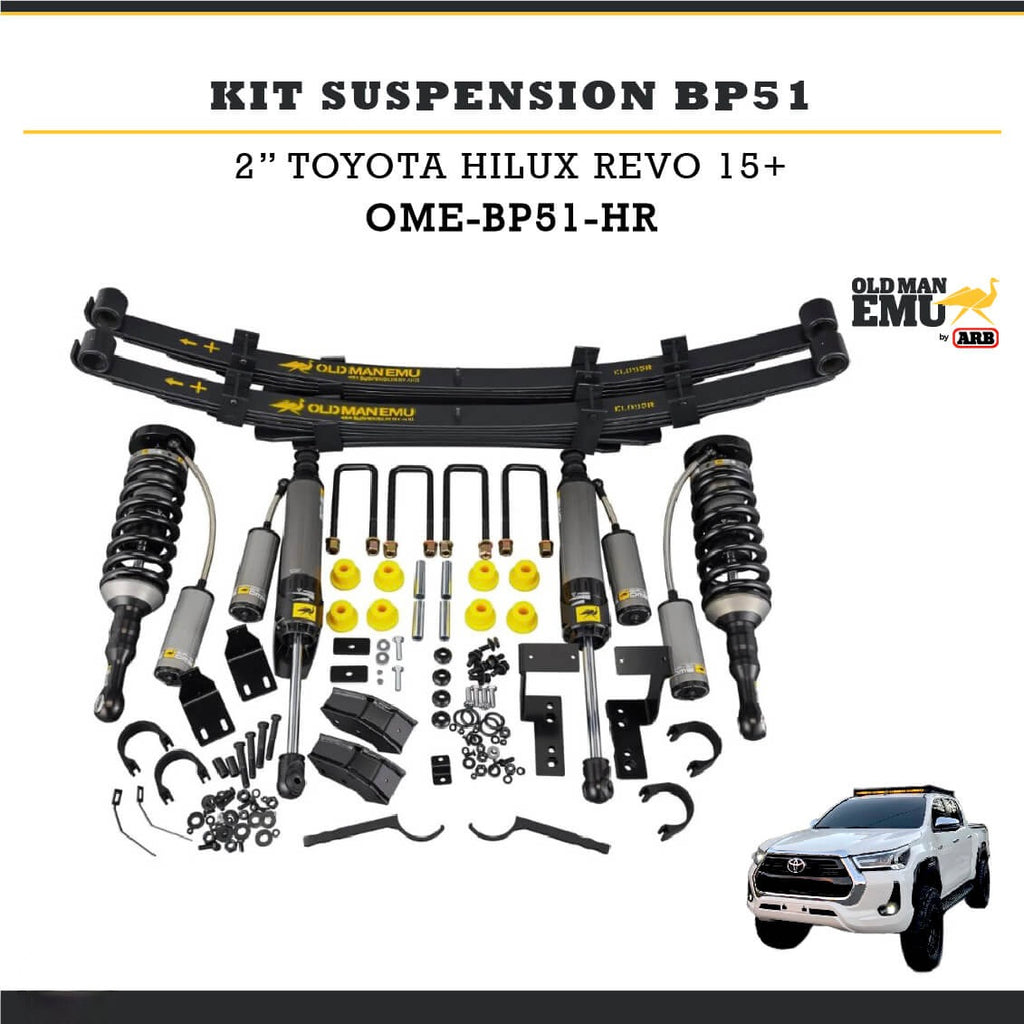 Kit Suspensión BP51 +2" Toyota Hilux 2015+ ARB