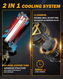 BOMBILLA LED AUXBEAM H13 GX COOL WHITE 25000LM 120W