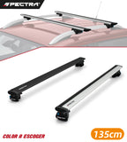 Racks ZRK-754-B-135-XXX completos estilo wingbar (135cm)