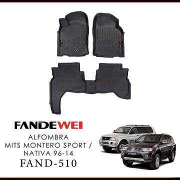Alfombra Mitsubishi Montero Sport / Nativa 1996-2014