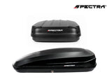 Baúl portaequipajes 450 L negro brillante
