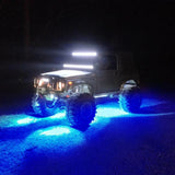 ROCK LIGHT AUXBEAM RGB BLUETOOTH (8 PCS)