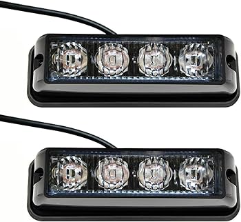 Barra LED Flasheo Emergencia Parrilla (4PSC/Set) Auxbeam