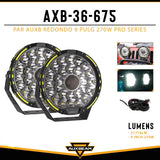 PAR AUXBEAM REDONDO 9" 270W PRO SERIES