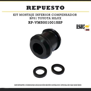 Kit Montaje Inferior Compensador BP51 Toyota Hilux ARB