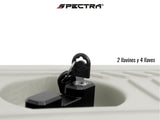 Tanque de agua de 30 litros color arena