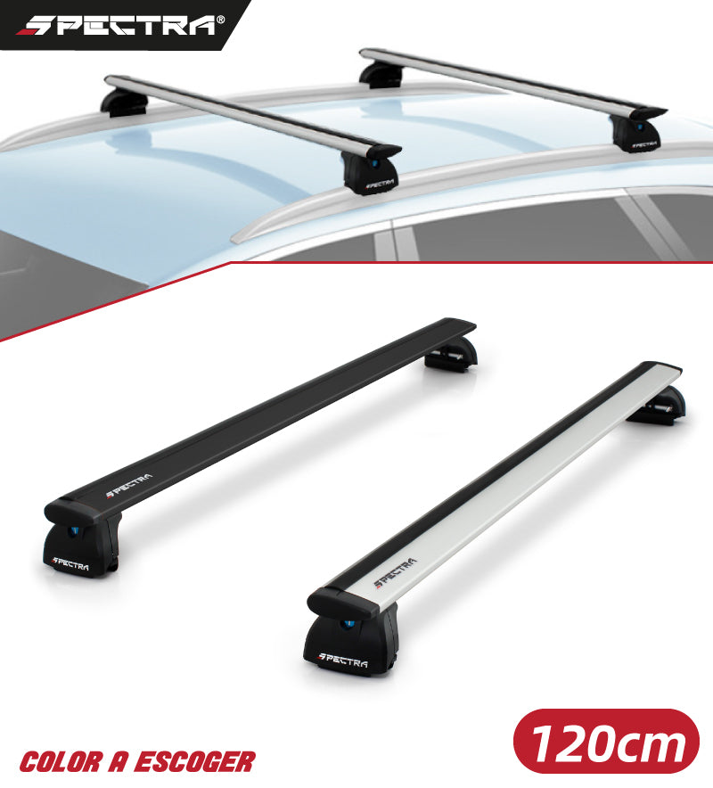 Racks ZRK-788-120-XXX completos estilo wingbar (120cm)