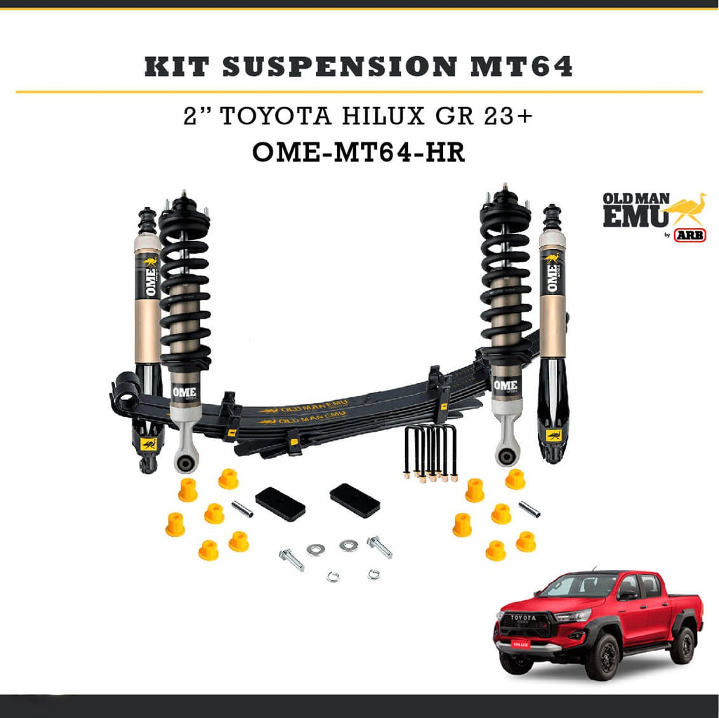 Kit Suspensión MT64 +2" Toyota Hilux GR Sport 2023+ ARB