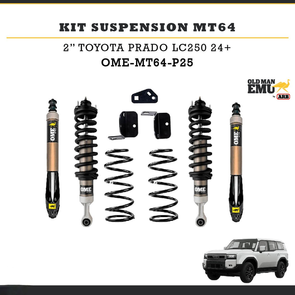 Kit Suspensión MT64 +2" Toyota Prado LC250 2024+ ARB