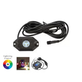 Rock Light Auxbeam RGB Bluetooth (8 piezas)