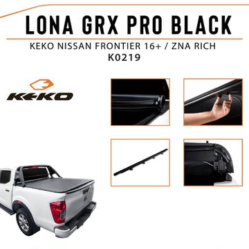 Lona Keko GRX Pro Black Nissan Frontier NP300 2016+ / Zna Rich