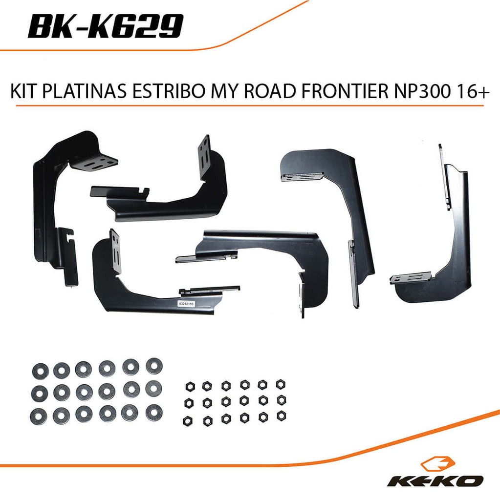 KIT PLATINAS ESTRIBO MY ROAD/ TRIP FRONTIER NP300 16+