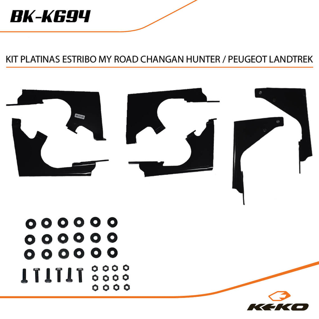 KIT PLATINAS CHANGAN HUNTER Y PEUGEOT LANDTREK