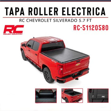 Tapa Roller Eléctrica RC Chevrolet Silverado 5.7 FT