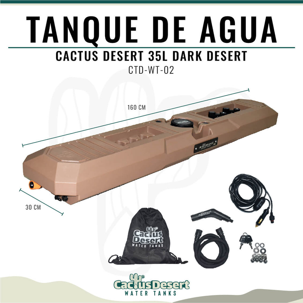 TANQUE CACTUS DESERT - DARK DESERT 35L