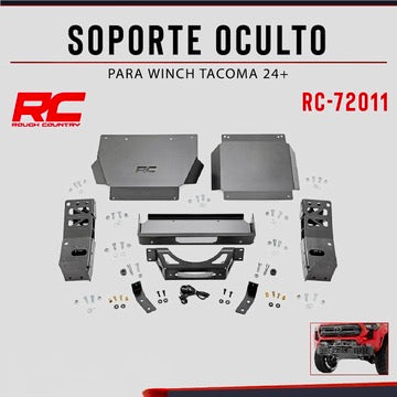 Soporte Oculto para Winch Toyota Tacoma 2024+ Rough Country