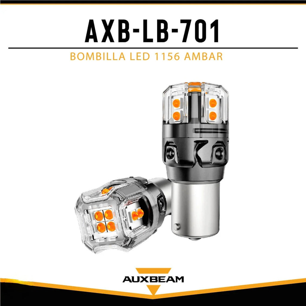 Bombilla LED 1156 Ámbar Auxbeam