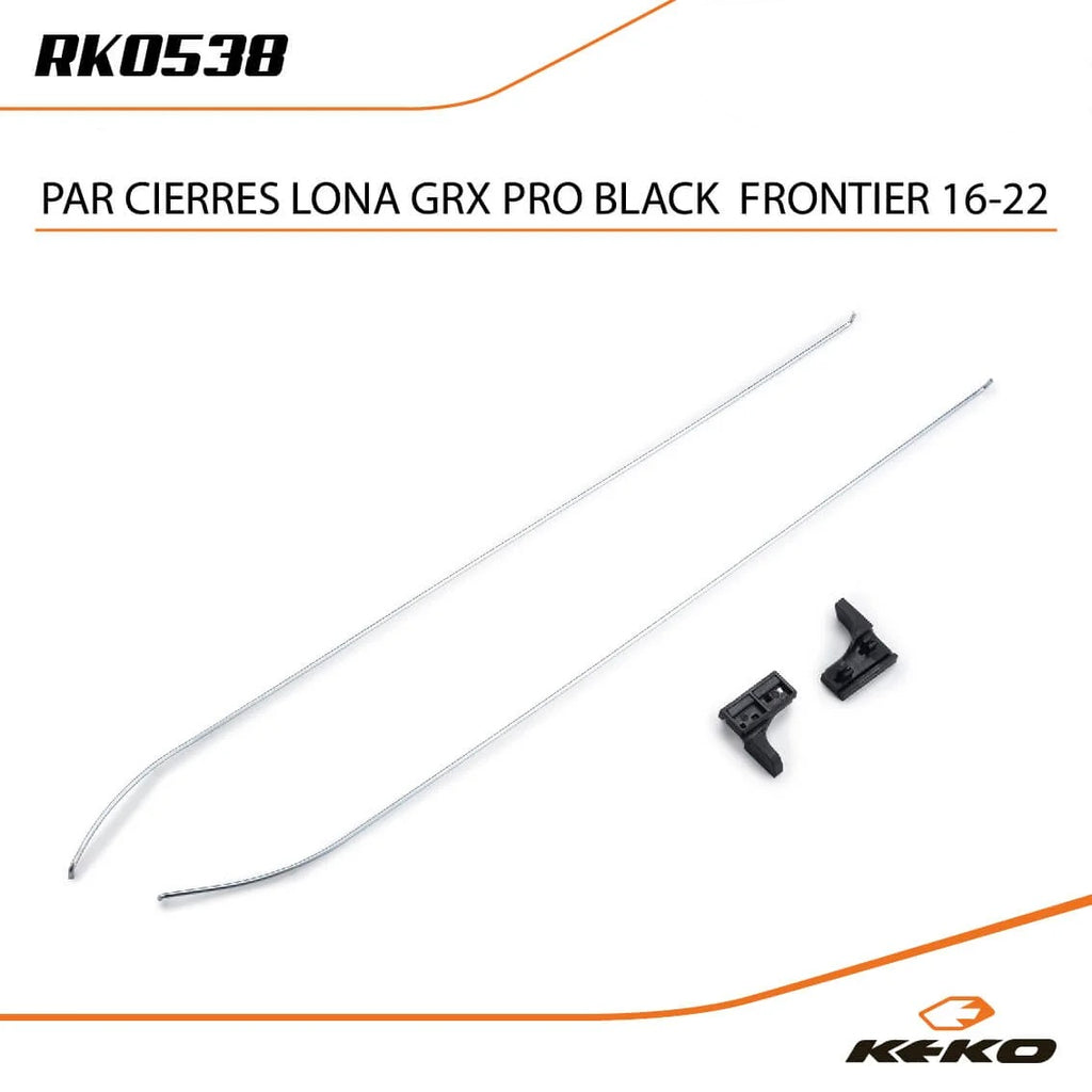 Par Cierres Lona GRX Pro Black Nissan Frontier 2016-2022