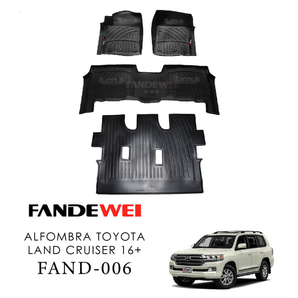 ALFOMBRA TOYOTA LAND CRUISER LC200 16+ (4 PZS)