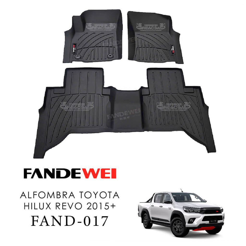 ALFOMBRA TOYOTA HILUX REVO 2015+