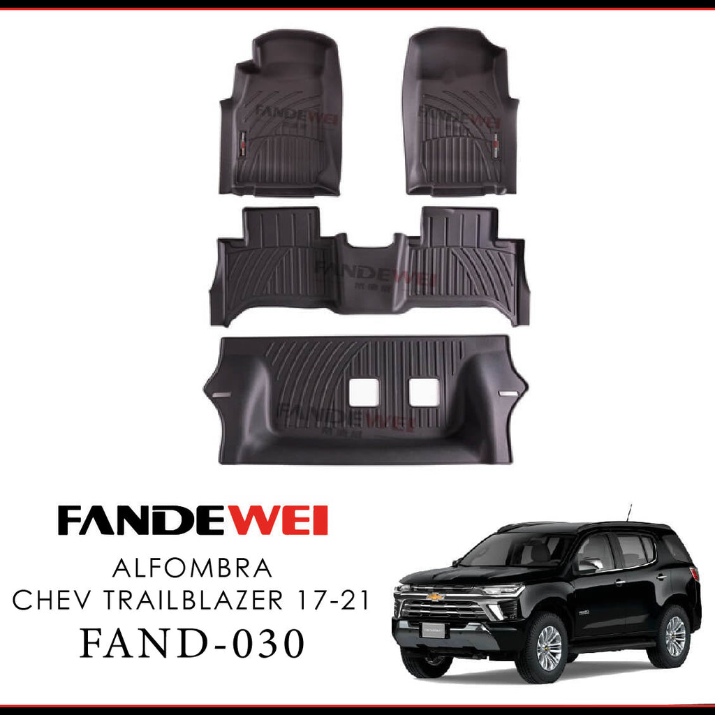 ALFOMBRA ISUZU MU-X / CHEVROLET TRAIL BLAZER  17-21 (4 PZS)