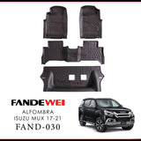 ALFOMBRA ISUZU MU-X / CHEV TRAIL BLAZER  17-21 (4 PZS)