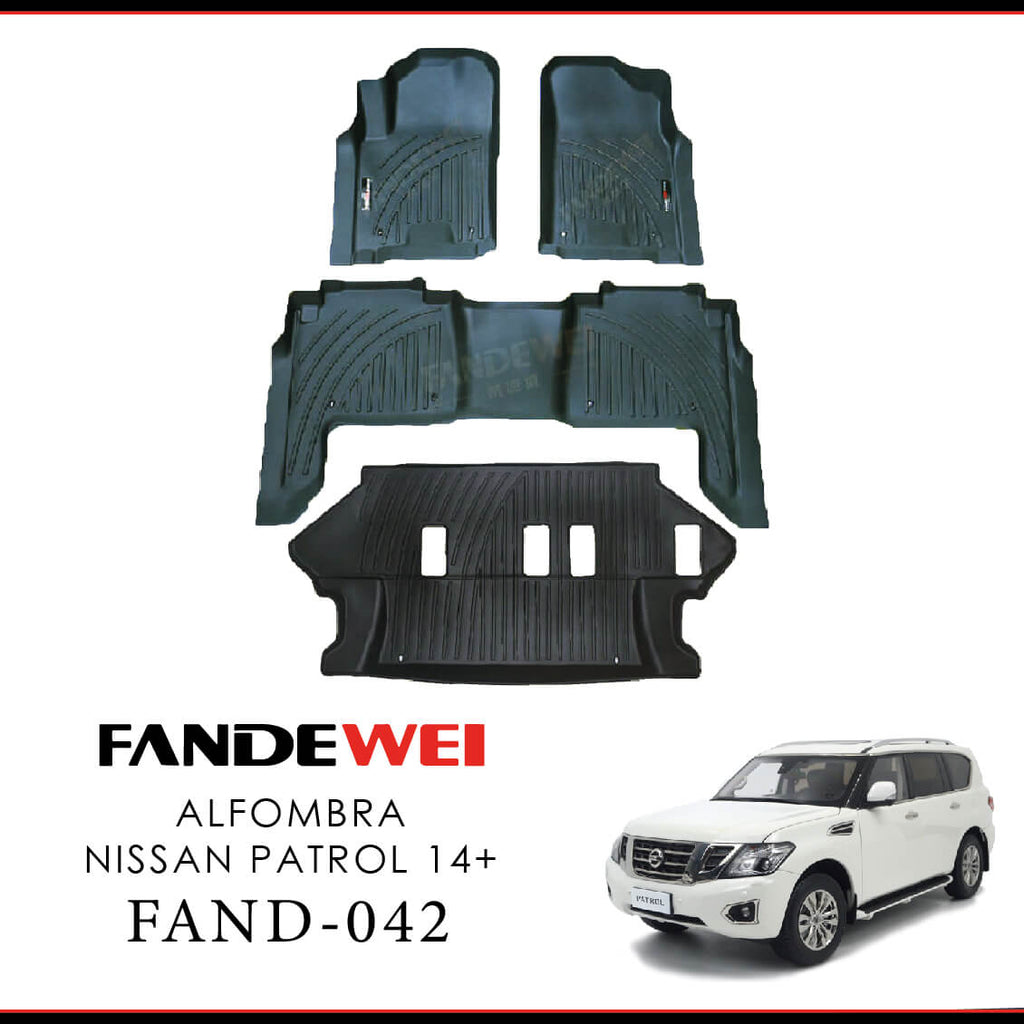 ALFOMBRA NISSAN PATROL 14+ (4 PZS)