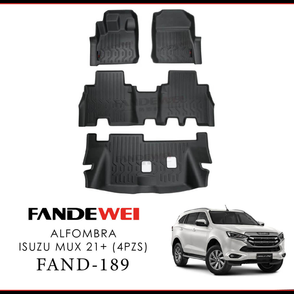 ALFOMBRA ISUZU MU-X /  CHEVROLET TRAIL BLAZER  21+ (4 PZS)