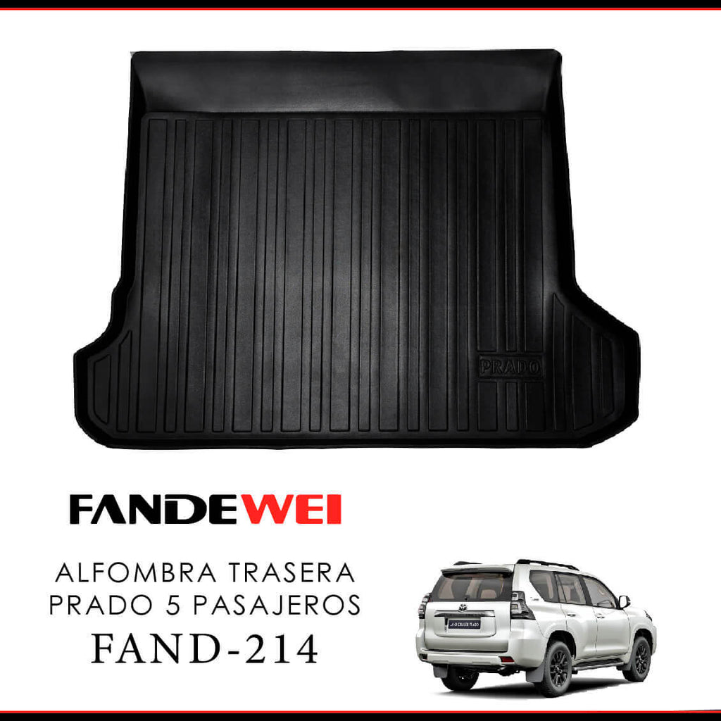 ALFOMBRA TRASERA TOYOTA PRADO 5 PASAJEROS