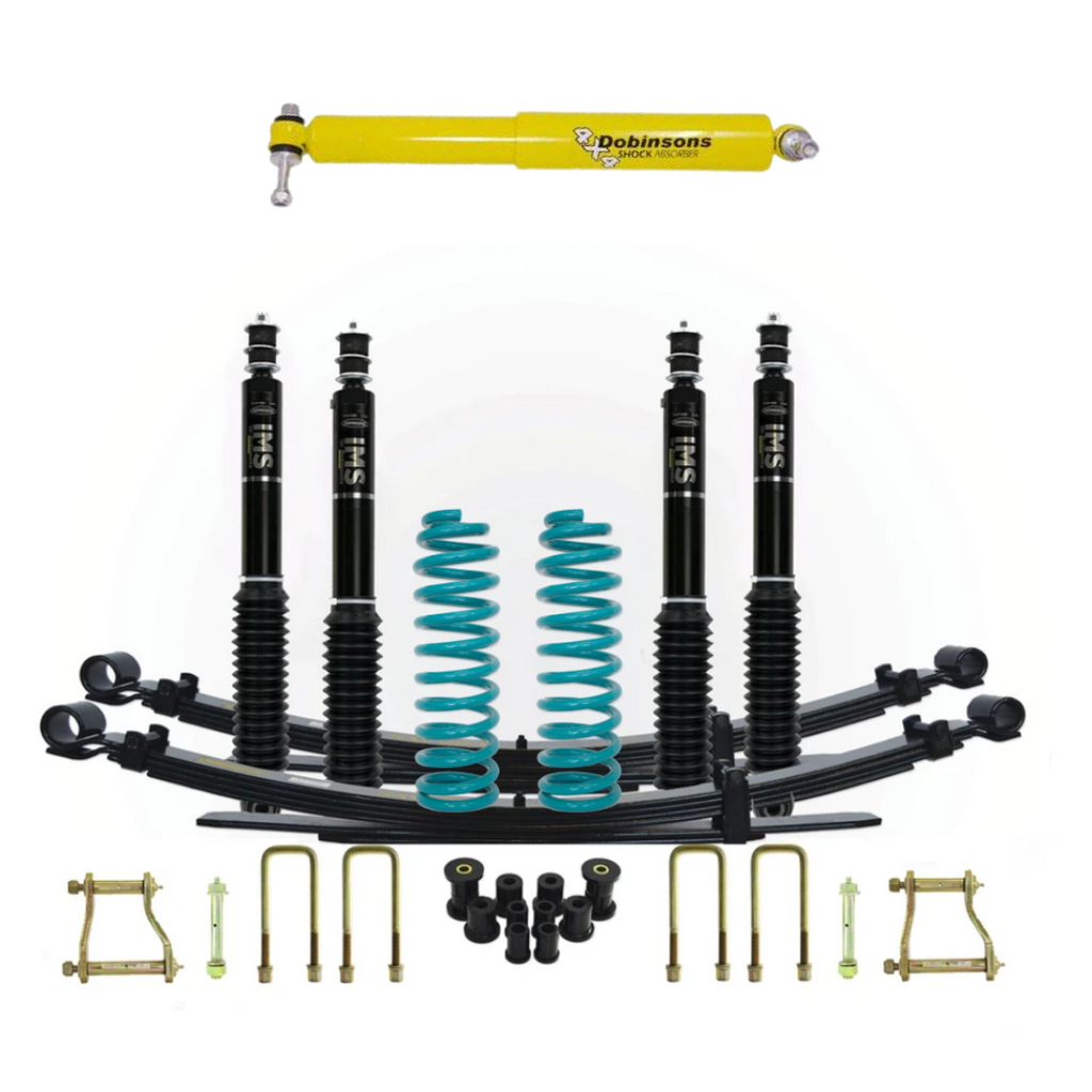 KIT DE SUSPENSIÓN COMPLETA DOBINSONS TOYOTA LAND CRUISER 78-79 1999+ 2" AMORTIGUADORES IMS