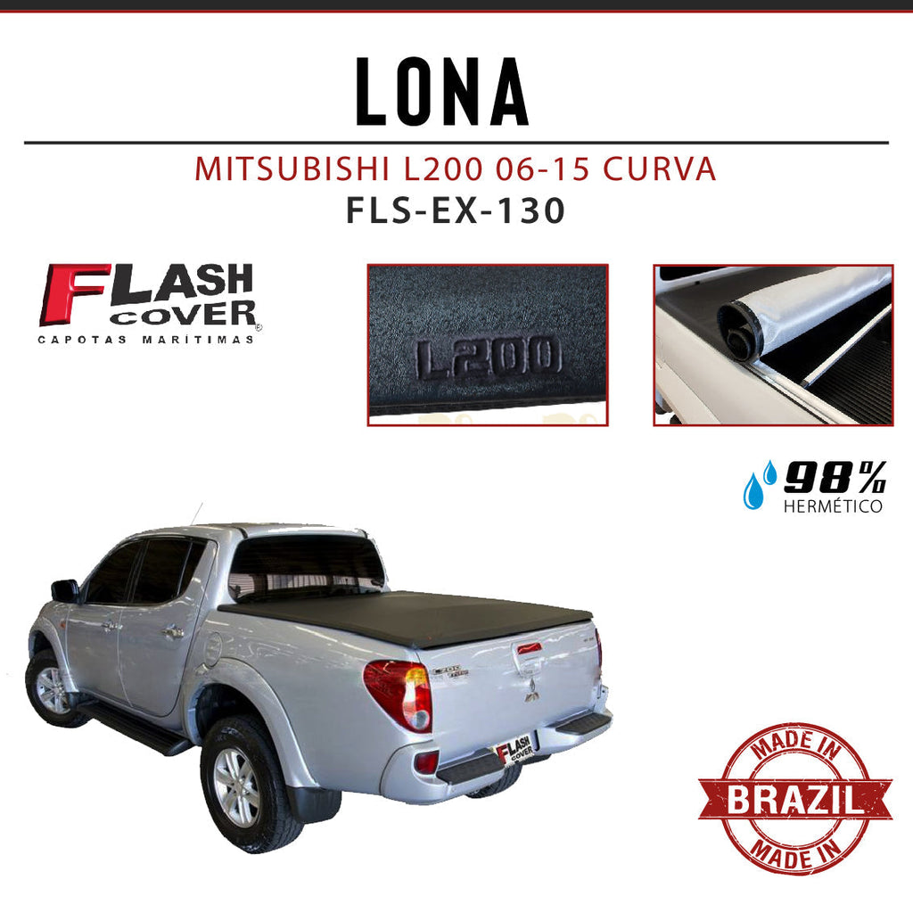 LONA MITSUBISHI L200 06-15 CURVA