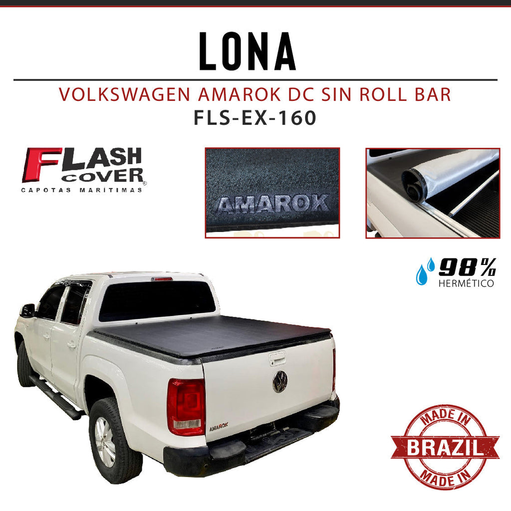LONA VOLKSWAGEN AMAROK DC SIN ROLL BAR