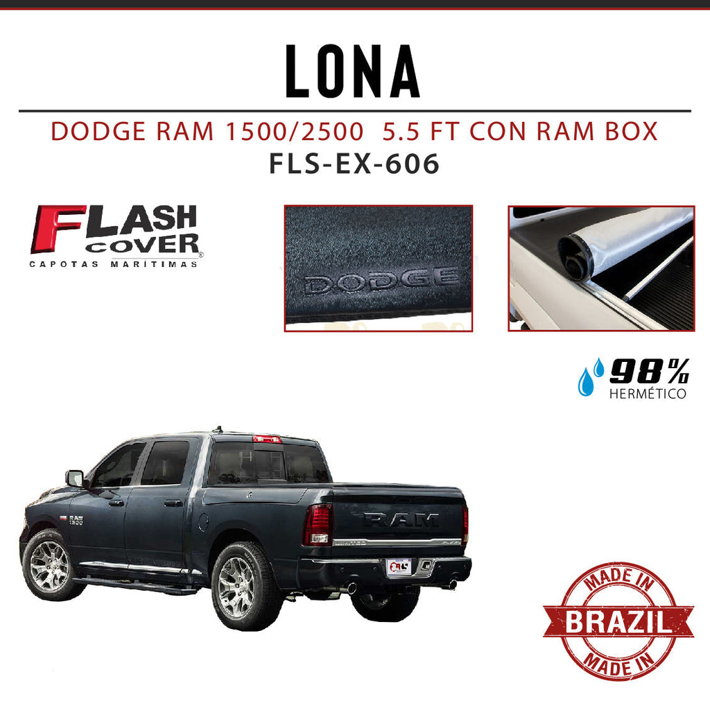 LONA RAM 1500/2500  5.5 FT CON RAM BOX