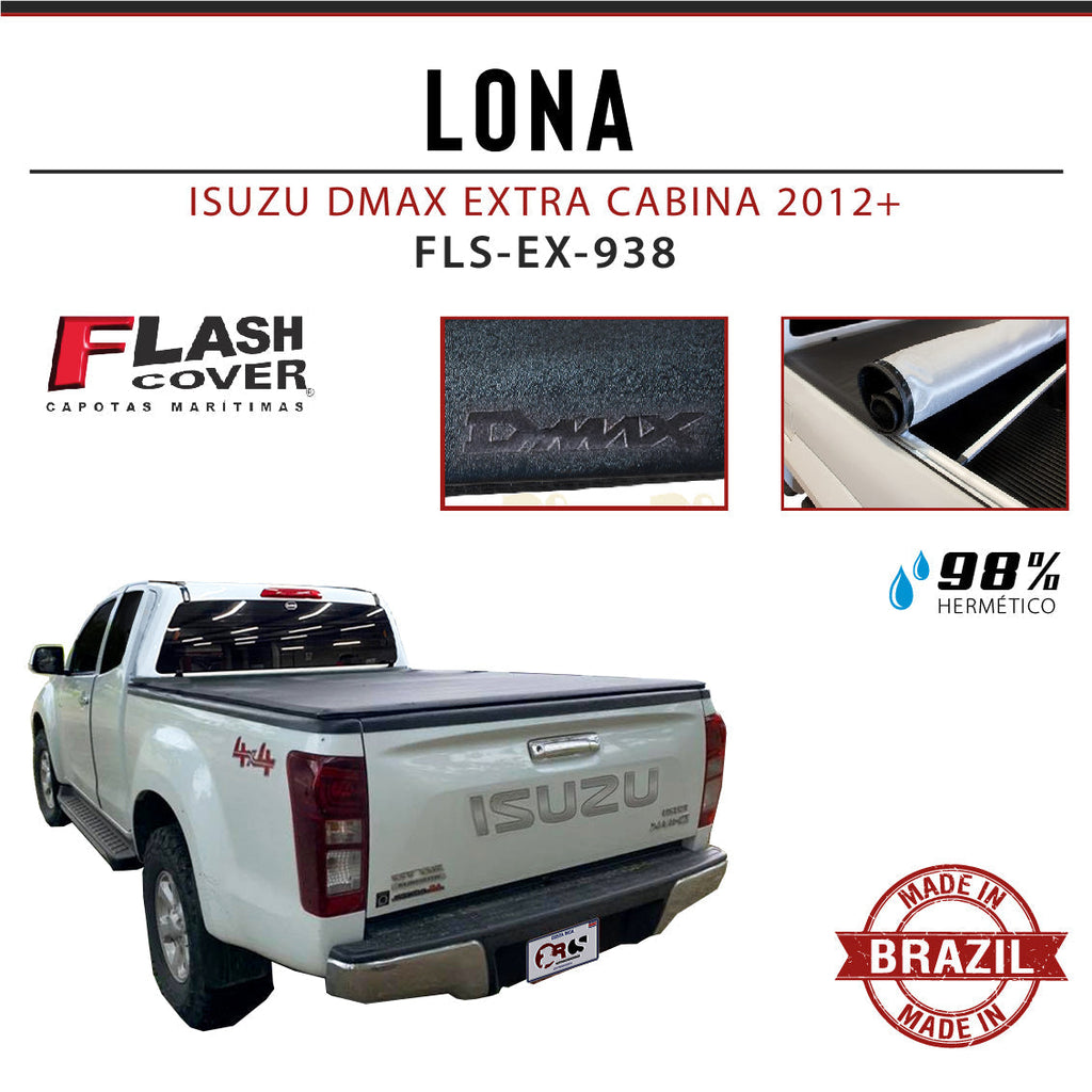 LONA ISUZU D-MAX EXTRA CABINA 2012+