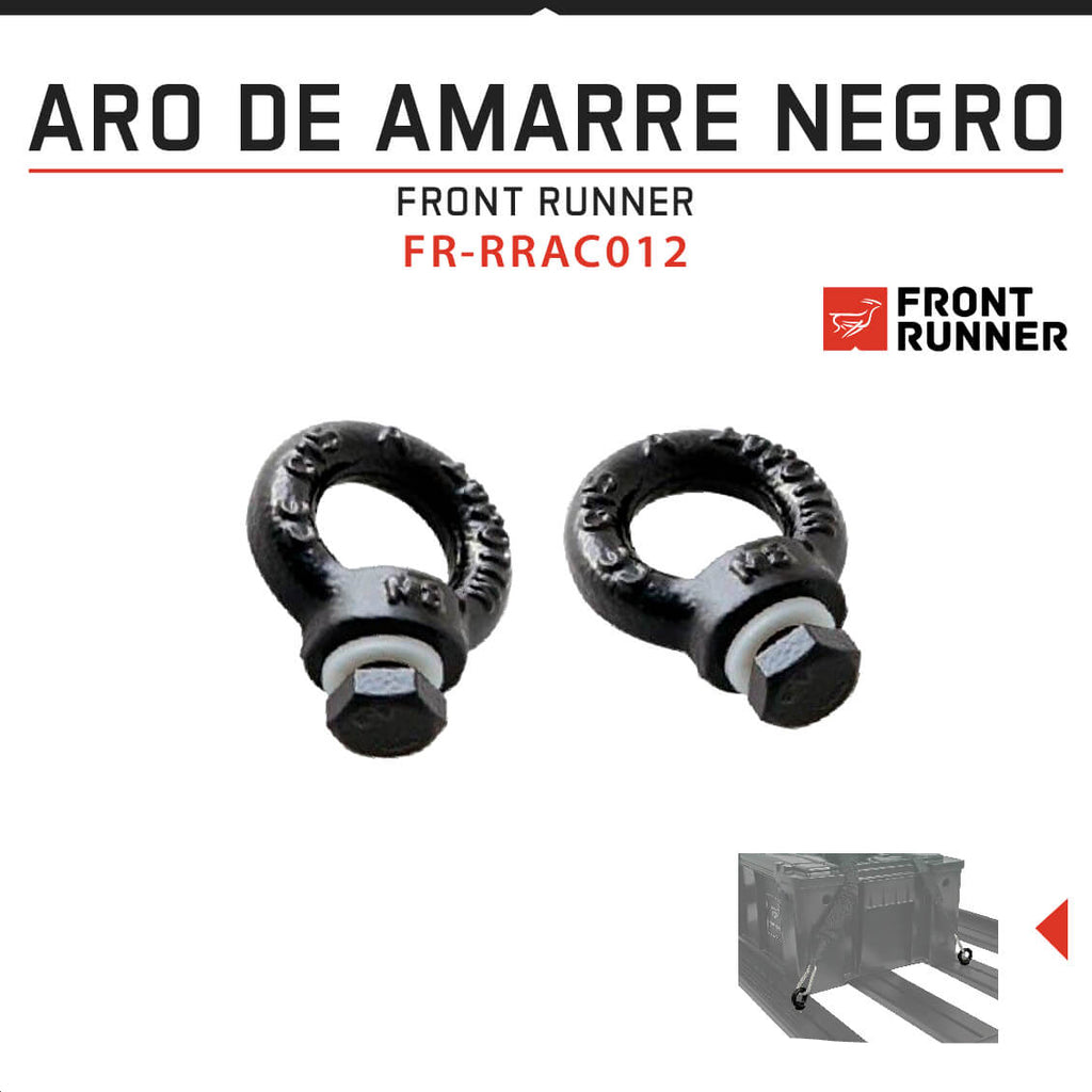 ARO DE AMARRE NEGRO FRONT RUNNER