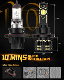 BOMBILLA LED AUXBEAM 9004 GX COOL WHITE 25000LM 120W